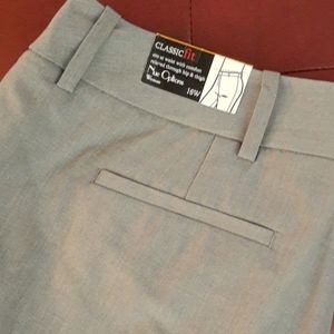 Gray Dress Pants sz16W Nue Options NWT